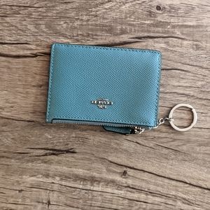 Authentic Coach Key ring card case